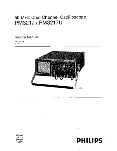 Philips pm3217 pm3217u  Philips pm3217 pm3217u.pdf