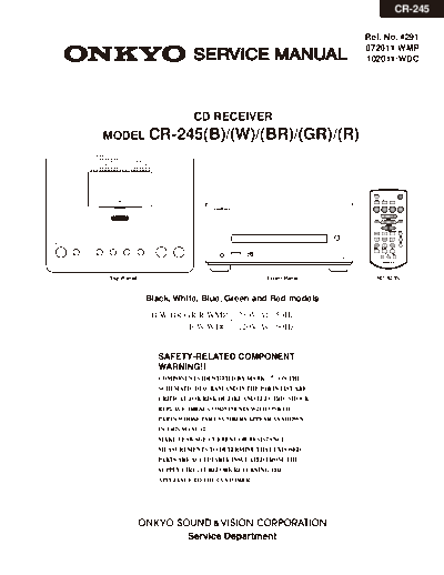 ONKYO hfe onkyo cr-245 service en  ONKYO Audio CR-245 hfe_onkyo_cr-245_service_en.pdf