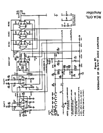 RCA hfe rca otl 25-watt schematic  RCA Audio OTL 25-Watt hfe_rca_otl_25-watt_schematic.pdf