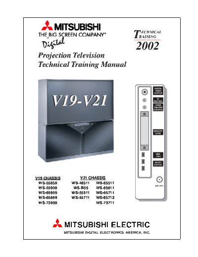 MITSUBISHI v19 v21 training manual 442  MITSUBISHI Proj TV V19-V21_Training_Manual v19_v21_training_manual_442.pdf