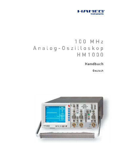 Hameg hm1000  Hameg hm1000.pdf