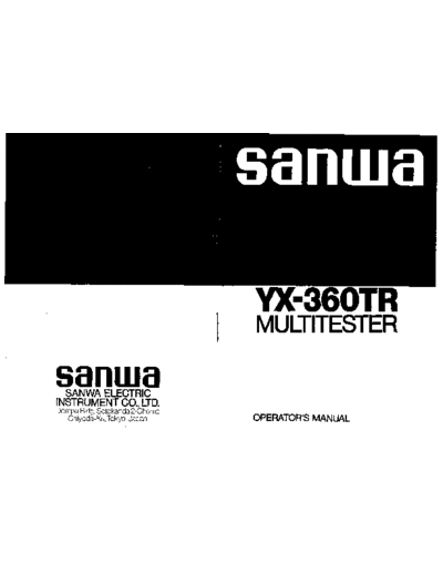 Sanwa YX-360TR  Sanwa YX-360TR.pdf