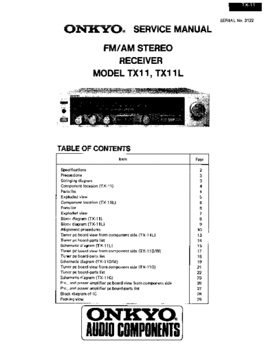 ONKYO hfe   tx-11 11l service  ONKYO Audio TX-11 hfe_onkyo_tx-11_11l_service.pdf