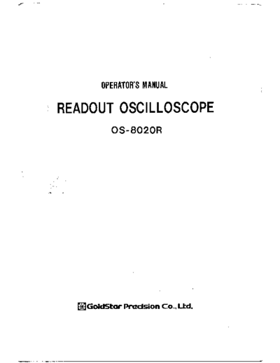 Goldstar OS8020R  Goldstar OS8020R.pdf