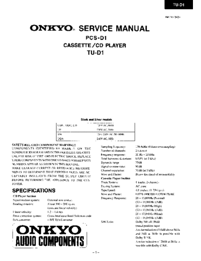 ONKYO hfe onkyo tu-d1 service en  ONKYO Audio TU-D1 hfe_onkyo_tu-d1_service_en.pdf