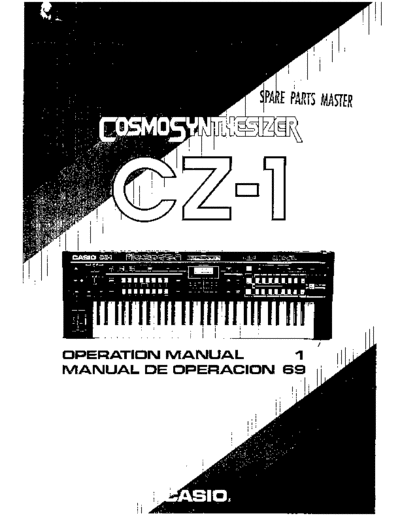 Casio CZ-1 Owners Manual  Casio Casio CZ-1 Owners Manual.pdf