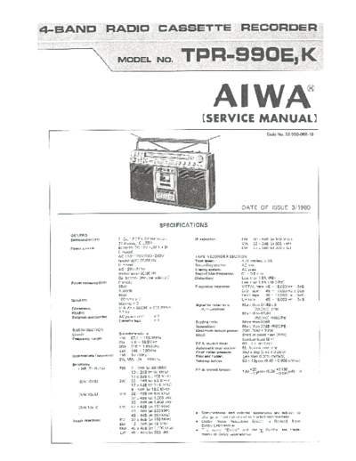 AIWA hfe   tpr-990 service en  AIWA Audio TPR-990 hfe_aiwa_tpr-990_service_en.pdf