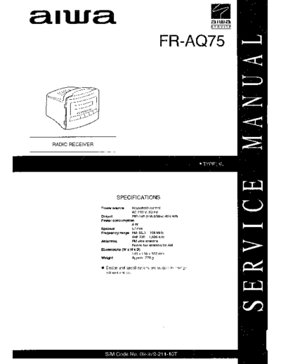 AIWA hfe aiwa fr-aq5 service en  AIWA Audio FR-AQ5 hfe_aiwa_fr-aq5_service_en.pdf