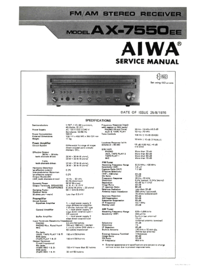 AIWA hfe   ax-7550 service en  AIWA Audio AX-7550 hfe_aiwa_ax-7550_service_en.pdf