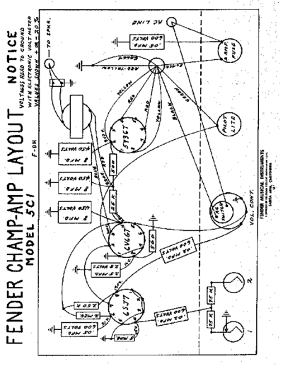 FENDER champ 5c1 layout  FENDER champ_5c1_layout.pdf