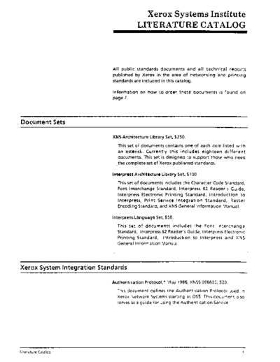 xerox XSI Literature Catalog  xerox xns XSI_Literature_Catalog.pdf