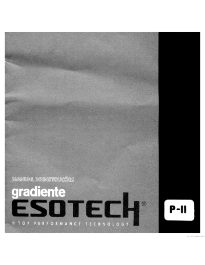 GRADIENTE hfe gradiente p-11 pt  GRADIENTE Audio P-11 hfe_gradiente_p-11_pt.pdf