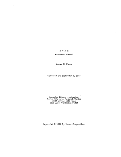 xerox BCPL Reference Manual Sep75  xerox alto bcpl BCPL_Reference_Manual_Sep75.pdf