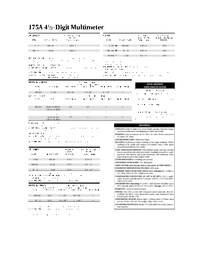 Keithley 175A RevA DocSpec  Keithley 175A 175A_RevA_DocSpec.pdf