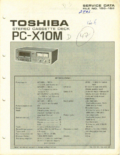 TOSHIBA hfe   pc-x10m service  TOSHIBA Audio PC-X10M hfe_toshiba_pc-x10m_service.pdf