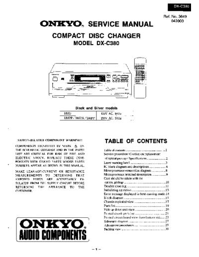 ONKYO hfe onkyo dx-c380 service en  ONKYO Audio DX-C380 hfe_onkyo_dx-c380_service_en.pdf
