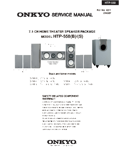 ONKYO hfe onkyo htp-550 service en  ONKYO Audio HTP-550 hfe_onkyo_htp-550_service_en.pdf