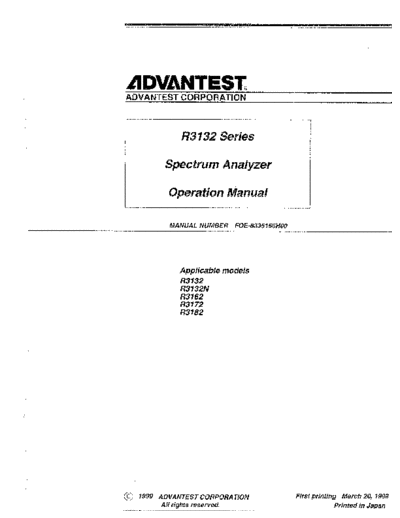 Advantest ADV R3132 Operation  Advantest ADV R3132 Operation.pdf
