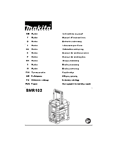 MAKITA BMR102-B  MAKITA BMR102 BMR102-B.pdf