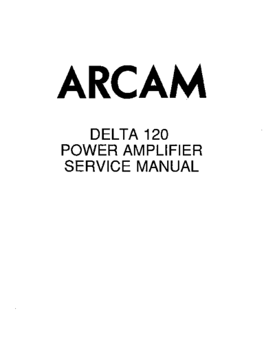 ARCAM hfe   delta 120 service en  ARCAM Delta 120 hfe_arcam_delta_120_service_en.pdf