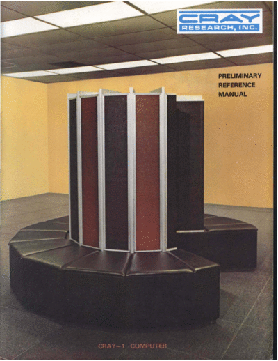 cray HR-0004-CRAY 1 Hardware Reference Manual-PRELIMINARY-1975.OCR  cray CRAY-1 HR-0004-CRAY_1_Hardware_Reference_Manual-PRELIMINARY-1975.OCR.pdf