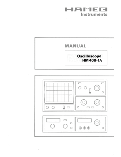 Hameg hm408-1a  Hameg hm408-1a.pdf