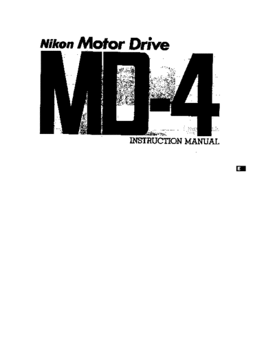 Nikon md4bk  Nikon pdf md4bk md4bk.pdf