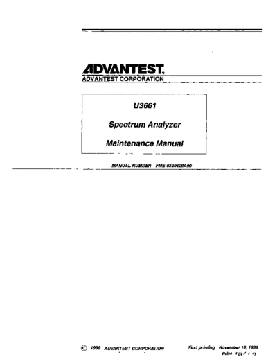 Advantest ADV U3661 Maint  Advantest ADV U3661 Maint.pdf
