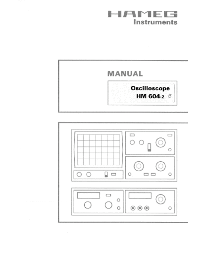 Hameg hm604-2  Hameg hm604-2.pdf