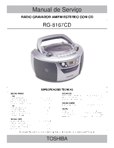 TOSHIBA hfe   rg-8167cd service pt  TOSHIBA Audio RG-8167CD hfe_toshiba_rg-8167cd_service_pt.pdf