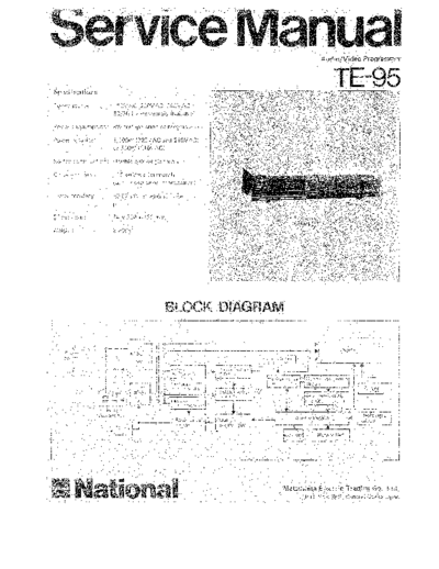 NATIONAL National+TE95  NATIONAL Audio TE-95 National+TE95.pdf