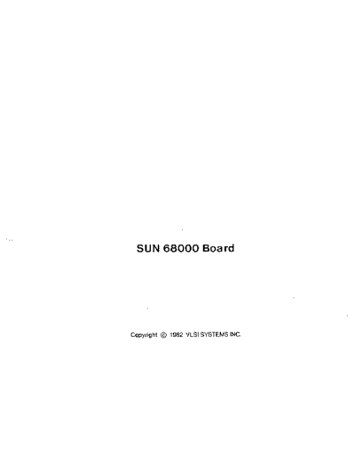 sun SUN 68000 Board 1982  sun sun1 SUN_68000_Board_1982.pdf