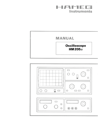 Hameg hm205-2  Hameg hm205-2.pdf