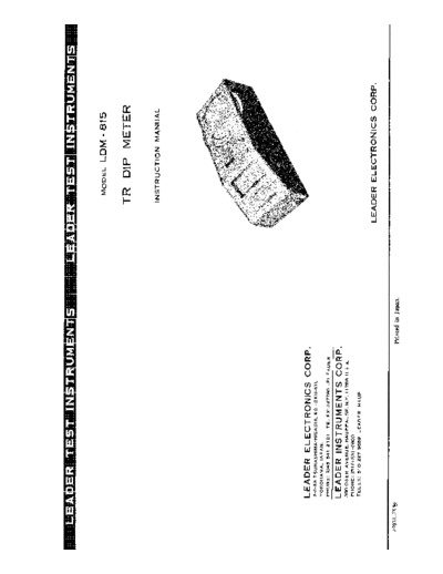 Leader LDM 815  Leader LDM 815.pdf