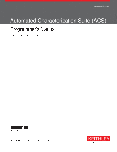 Keithley ACS-907-01 E Dec 2014 (Prog)  Keithley SCS ACS ACS-907-01_E_Dec_2014 (Prog).pdf
