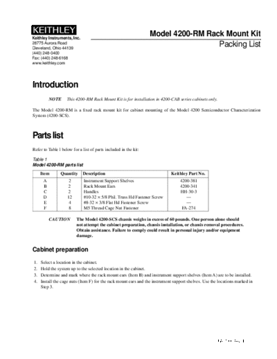 Keithley pa709b(Model4200RM)  Keithley SCS 4200 pa709b(Model4200RM).pdf