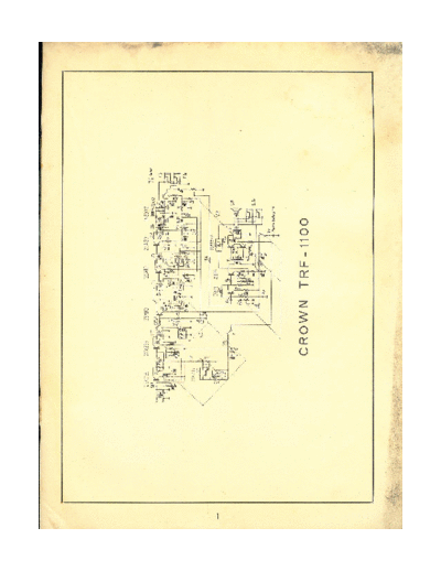 CROWN Crown+TRF-1100  CROWN Audio TRF-1100 Crown+TRF-1100.pdf