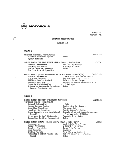 motorola MVDOS LIT4 Jan86  motorola 68000 versados MVDOS_LIT4_Jan86.pdf