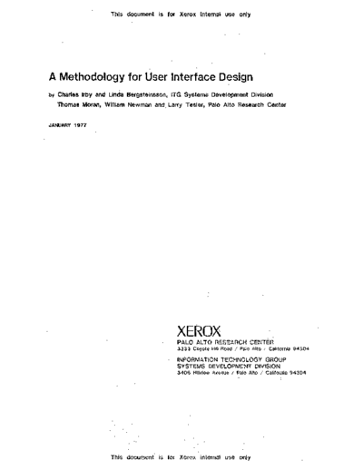 xerox A_Methodology_for_User_Interface_Design_Jan77  xerox sdd A_Methodology_for_User_Interface_Design_Jan77.pdf