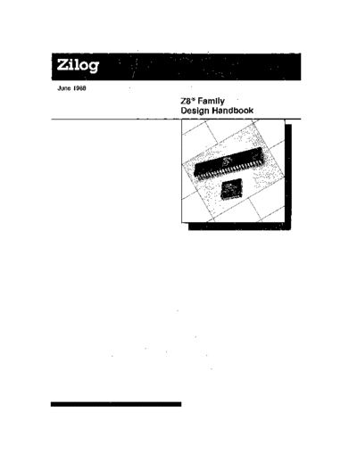 zilog Z8 Family Design Handbook Jun88  zilog z8 Z8_Family_Design_Handbook_Jun88.pdf