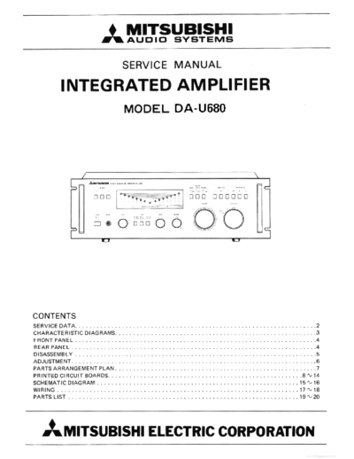 MITSUBISHI hfe   da-u680 service en  MITSUBISHI Audio DA-U680 hfe_mitsubishi_da-u680_service_en.pdf