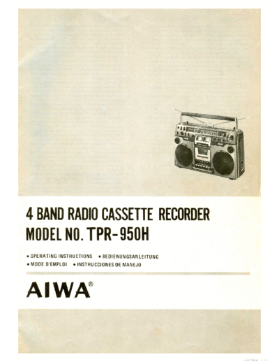 AIWA hfe aiwa tpr-950h en de fr es  AIWA Audio TPR-950-H hfe_aiwa_tpr-950h_en_de_fr_es.pdf