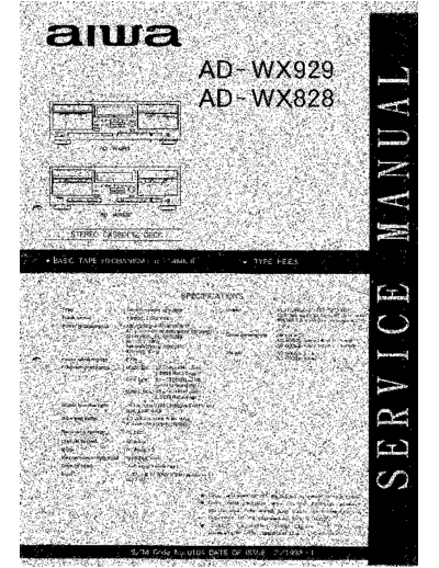 AIWA hfe   ad-wx828 wx929 service  AIWA Audio AD-WX828 hfe_aiwa_ad-wx828_wx929_service.pdf