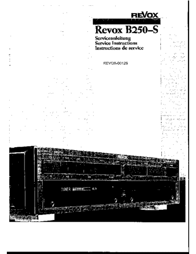 REVOX hfe   b250-s service en de fr  REVOX B250-S hfe_revox_b250-s_service_en_de_fr.pdf