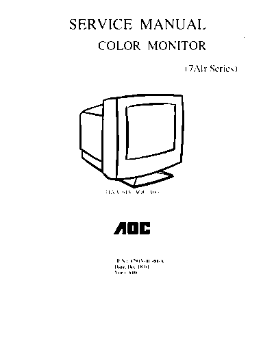 AOC aoc 791v-1c a001  AOC Monitor aoc_791v-1c_a001.pdf