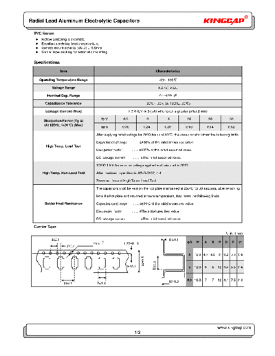 Kingcap [smd] TVC Series  . Electronic Components Datasheets Passive components capacitors Kingcap Kingcap [smd] TVC Series.pdf