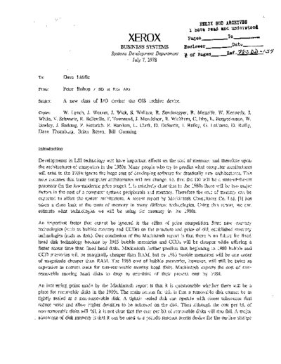 xerox 19780707 A New Class Of IO Device The OIS Archive Device  xerox sdd memos_1978 19780707_A_New_Class_Of_IO_Device_The_OIS_Archive_Device.pdf