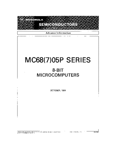 motorola 6805P Oct84  motorola 6805 6805P_Oct84.pdf