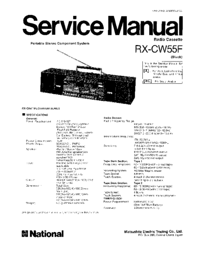 NATIONAL hfe national rx-cw55f service en  NATIONAL Audio RX-CW55F hfe_national_rx-cw55f_service_en.pdf