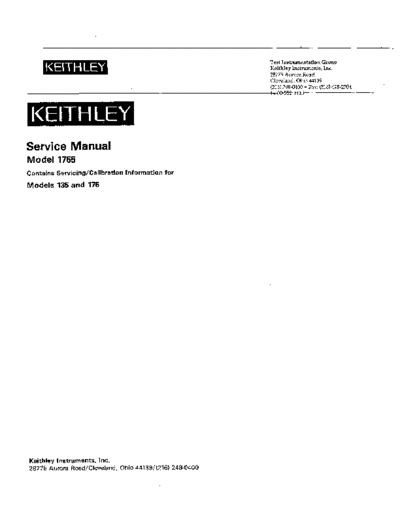 Keithley 1765A(Model135 252C176)  Keithley 176 1765A(Model135_252C176).pdf
